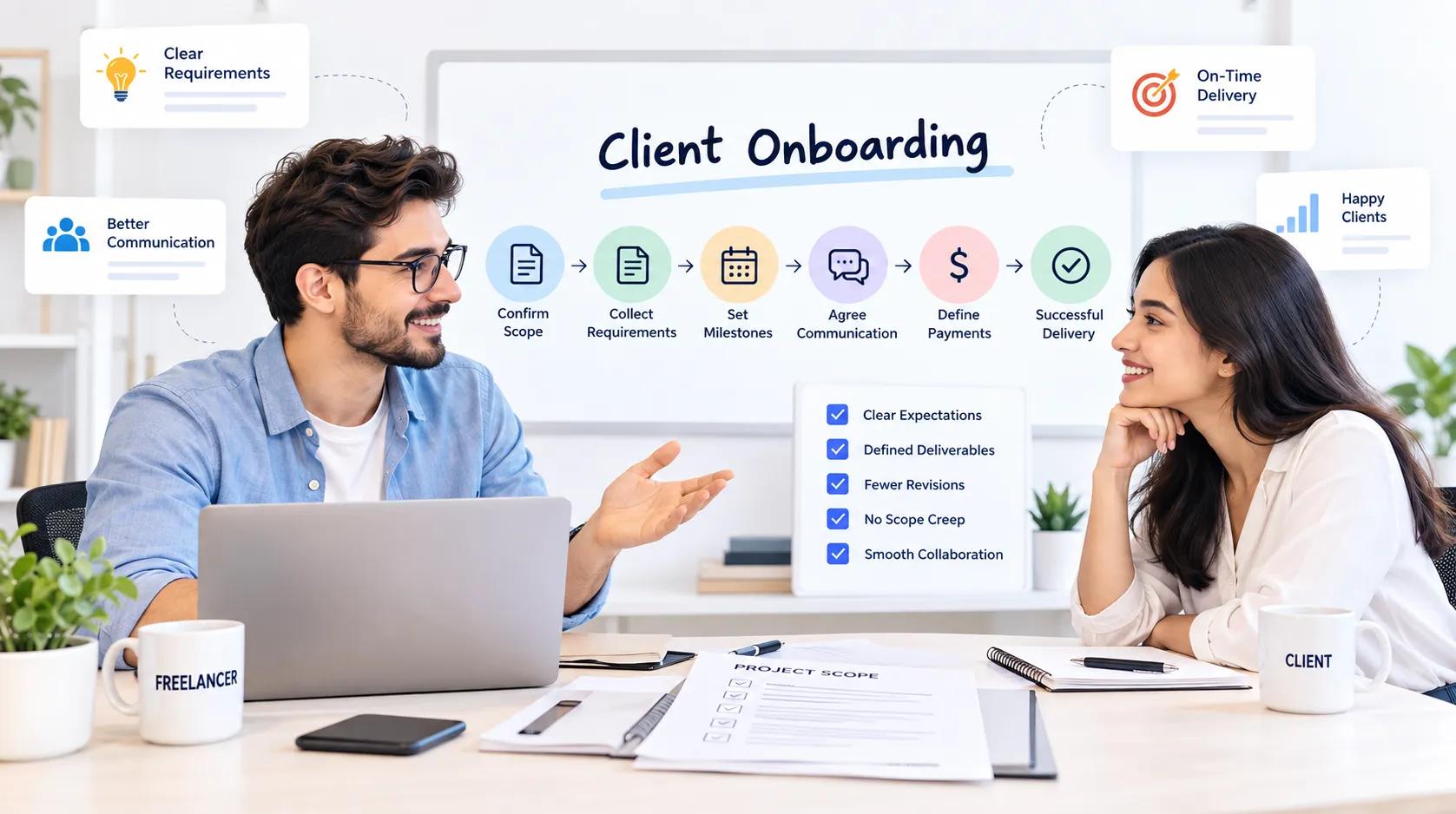 Freelance Client Onboarding: How to Turn a New Client Into a Smooth Project