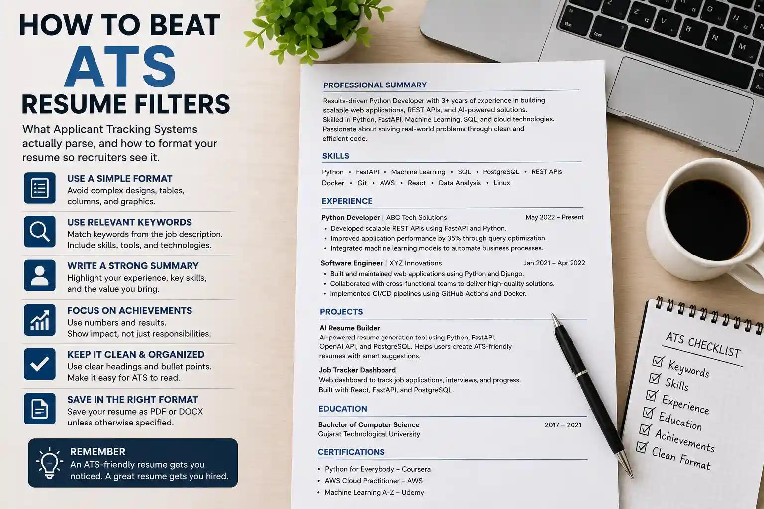 How to Beat ATS Resume Filters in 2026