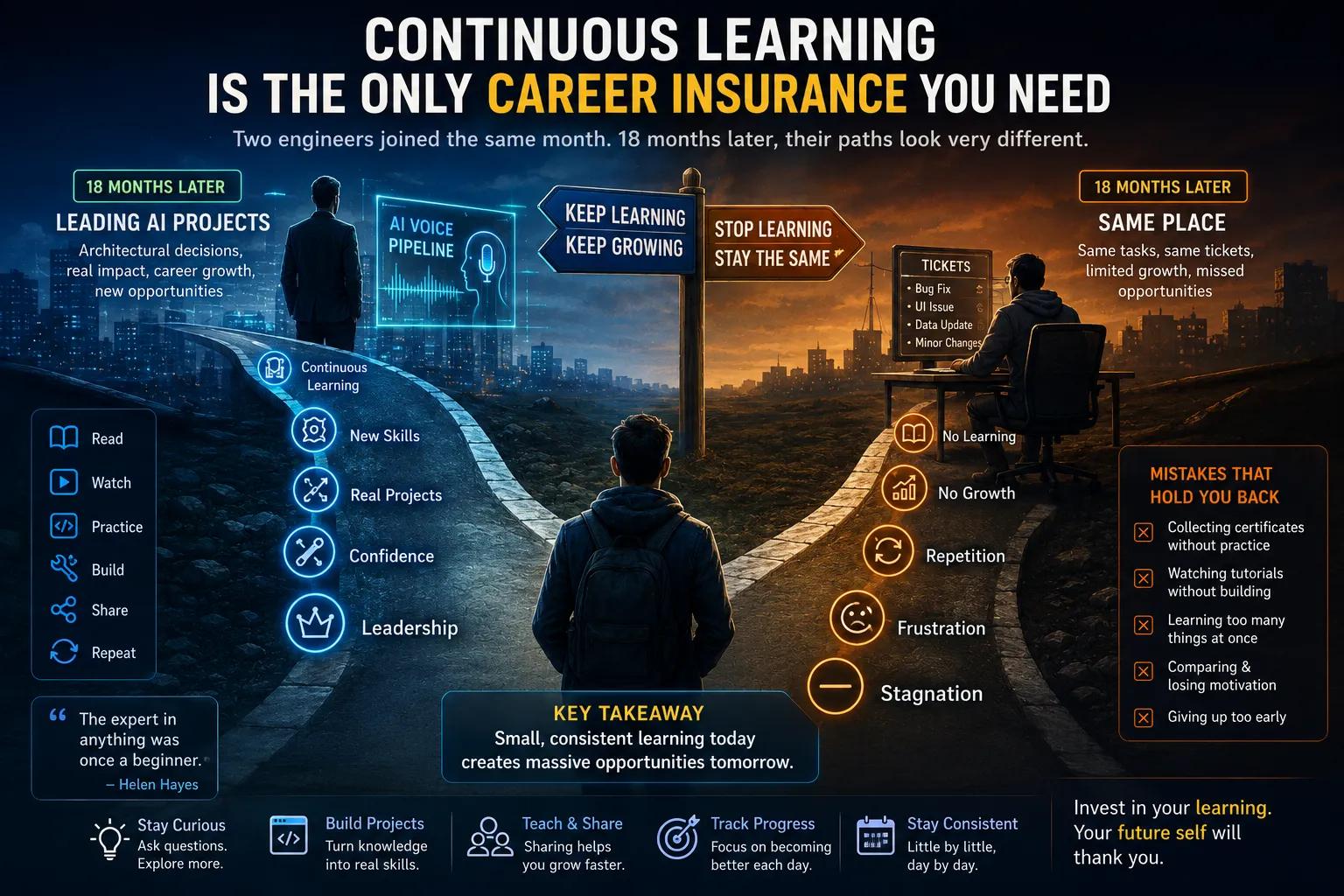Why Continuous Learning Is the Only Career Insurance You Need