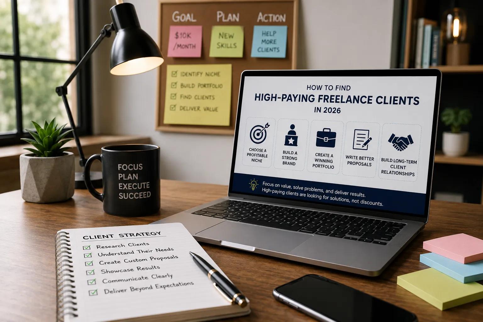 How to Find High-Paying Freelance Clients in 2026
