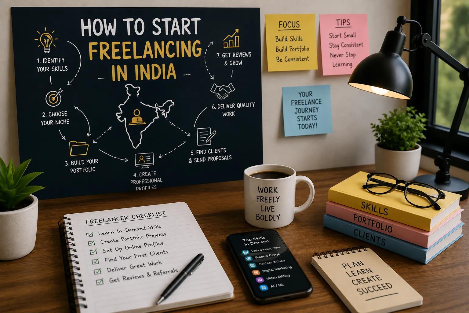 How to Start Freelancing in India: A Practical Roadmap