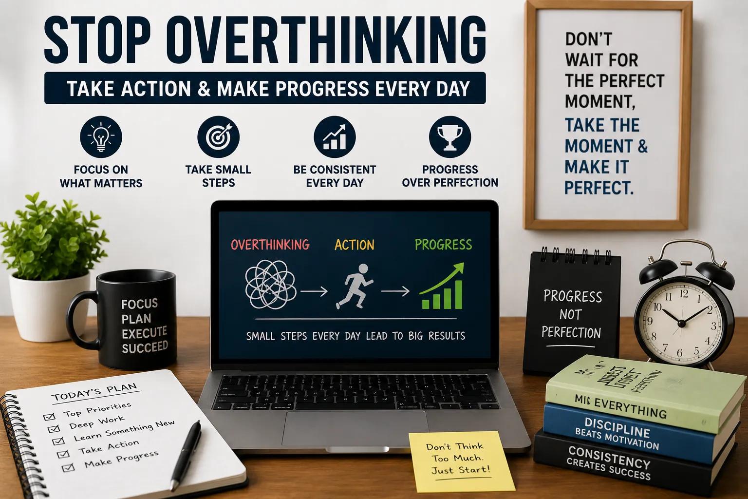 Stop Overthinking: How to Take Action and Make Progress Every Day