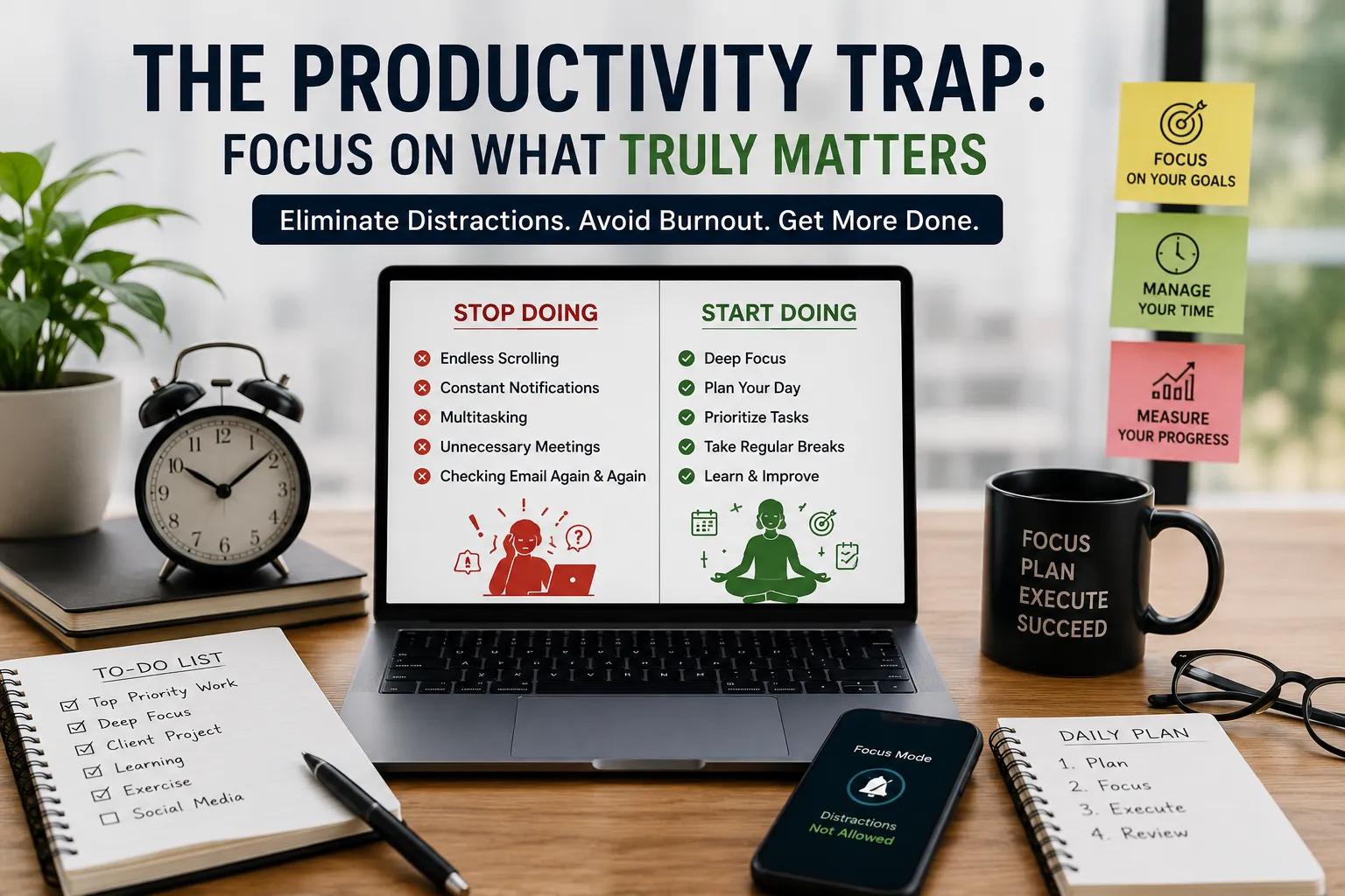 The Productivity Trap: Why Busy Isn't Getting Things Done