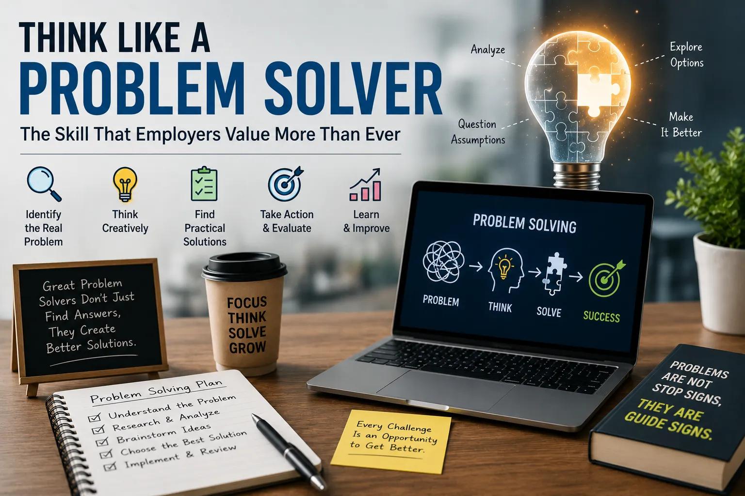 Think Like a Problem Solver: The Skill That Employers Value More Than Ever